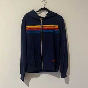 CLASSIC AVIATOR NATION 5 STRIPE HOODIE